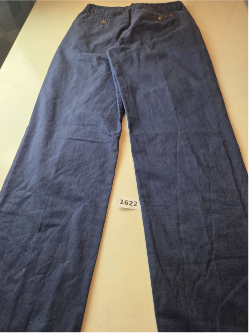 Polo Ralph Lauren Boys Chino Pants Size 18 Navy Blue Stretch Cotton #1622
